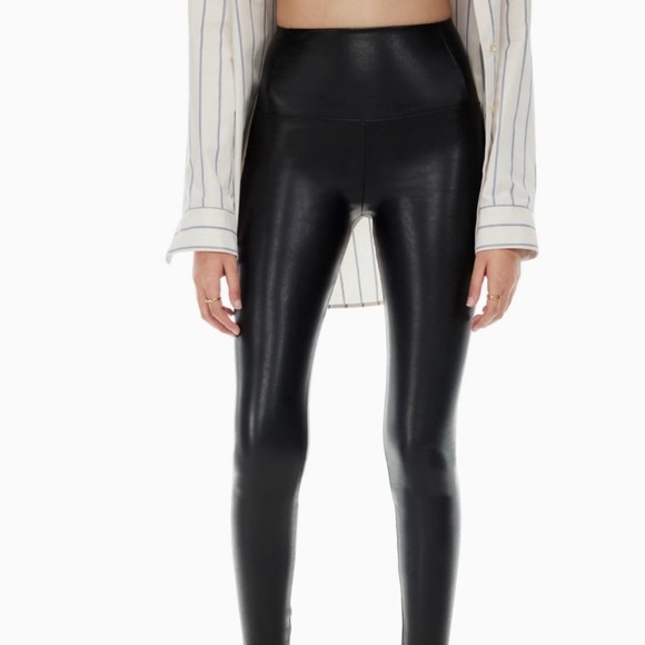 Wilfred Free Black Faux Leather Leggings from Aritzia - Picture 14 of 14